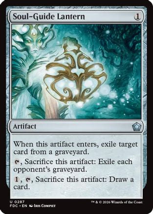Soul-Guide Lantern (FDC-287) [Commander: Foundations] | Shuffle n Cut Hobbies & Games