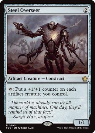 Steel Overseer (FDC-290) [Commander: Foundations] | Shuffle n Cut Hobbies & Games
