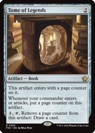 Tome of Legends (FDC-293) [Commander: Foundations] | Shuffle n Cut Hobbies & Games