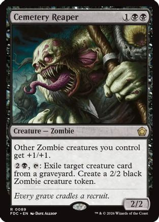 Cemetery Reaper (FDC-089) [Commander: Foundations] | Shuffle n Cut Hobbies & Games