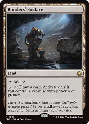 Bonders' Enclave (FDC-297) [Commander: Foundations] | Shuffle n Cut Hobbies & Games
