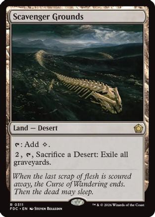 Scavenger Grounds (FDC-311) [Commander: Foundations] | Shuffle n Cut Hobbies & Games