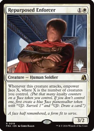 Repurposed Enforcer (PPFRA-019) [Promo Pack: Reality Fracture] Foil | Shuffle n Cut Hobbies & Games