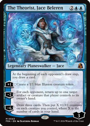 The Theorist, Jace Beleren (PPFRA-043) [Promo Pack: Reality Fracture] | Shuffle n Cut Hobbies & Games