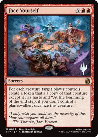 Face Yourself (PPFRA-083) [Promo Pack: Reality Fracture] Foil | Shuffle n Cut Hobbies & Games