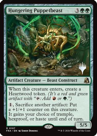 Hungering Puppetbeast (PPFRA-107) [Promo Pack: Reality Fracture] | Shuffle n Cut Hobbies & Games
