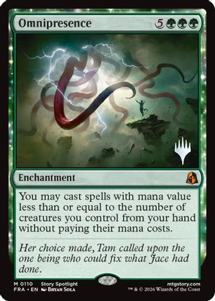 Omnipresence (PPFRA-110) [Promo Pack: Reality Fracture] Foil | Shuffle n Cut Hobbies & Games