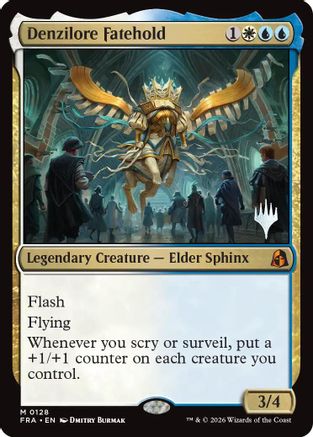 Denzilore Fatehold (PPFRA-128) [Promo Pack: Reality Fracture] Foil | Shuffle n Cut Hobbies & Games