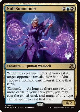 Null Summoner (PPFRA-142) [Promo Pack: Reality Fracture] Foil | Shuffle n Cut Hobbies & Games