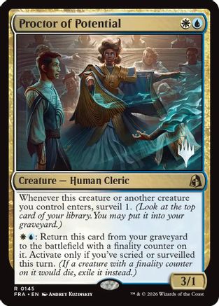 Proctor of Potential (PPFRA-145) [Promo Pack: Reality Fracture] | Shuffle n Cut Hobbies & Games