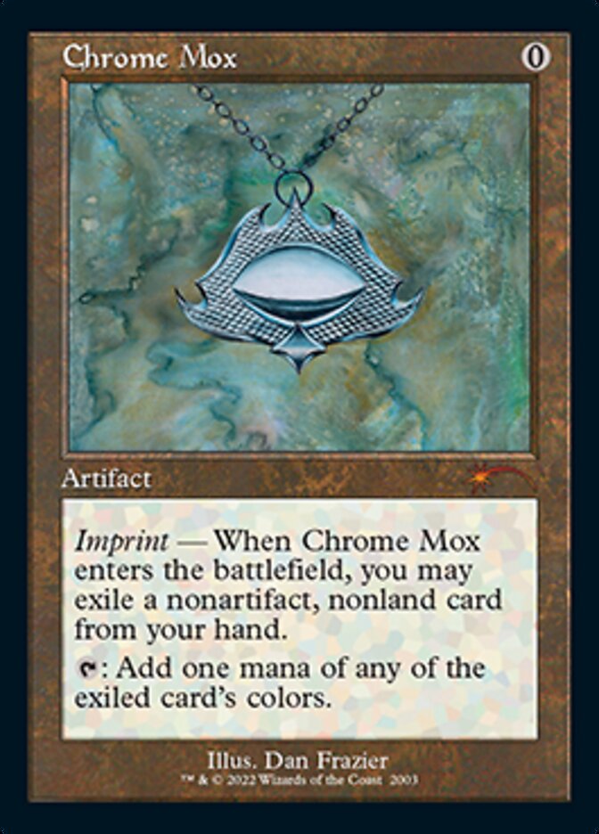 Chrome Mox (Retro) [Secret Lair Countdown Kit] | Shuffle n Cut Hobbies & Games