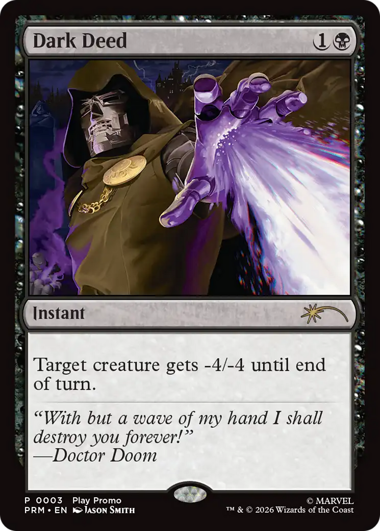Dark Deed [Standard Showdown Promos] | Shuffle n Cut Hobbies & Games