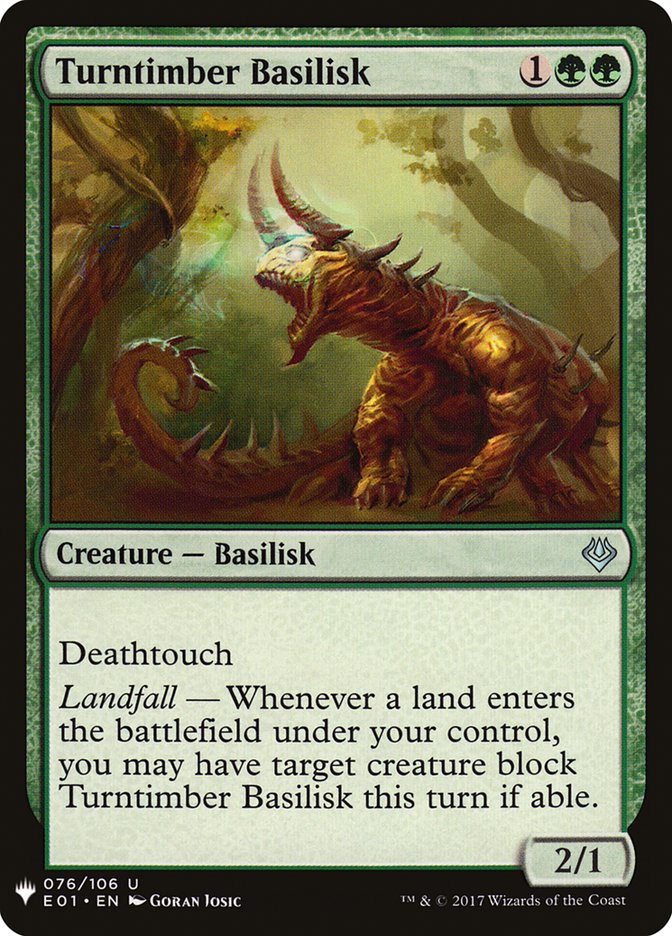 Turntimber Basilisk [Mystery Booster] | Shuffle n Cut Hobbies & Games