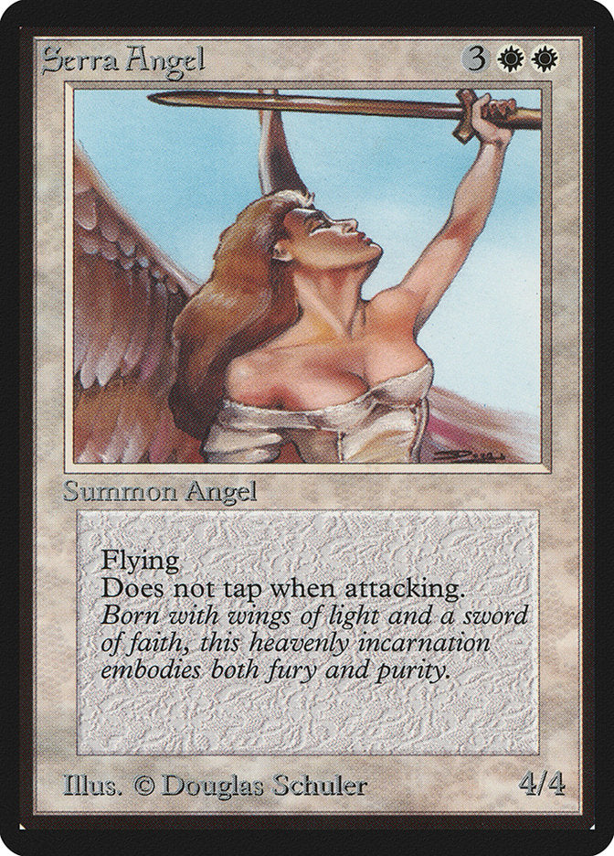 Serra Angel [Beta Edition] | Shuffle n Cut Hobbies & Games