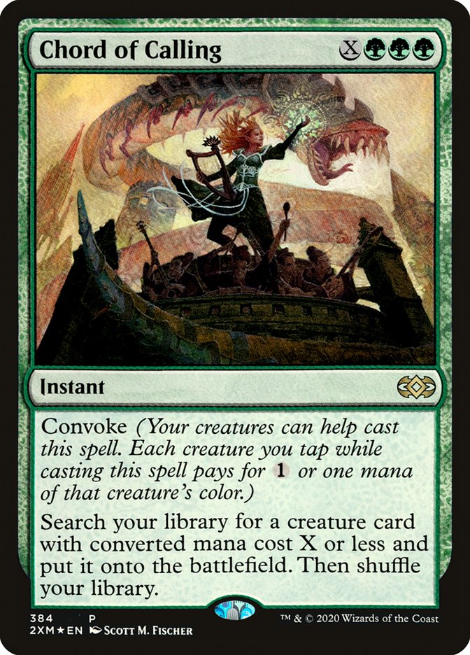 Chord of Calling [Double Masters Promos] | Shuffle n Cut Hobbies & Games