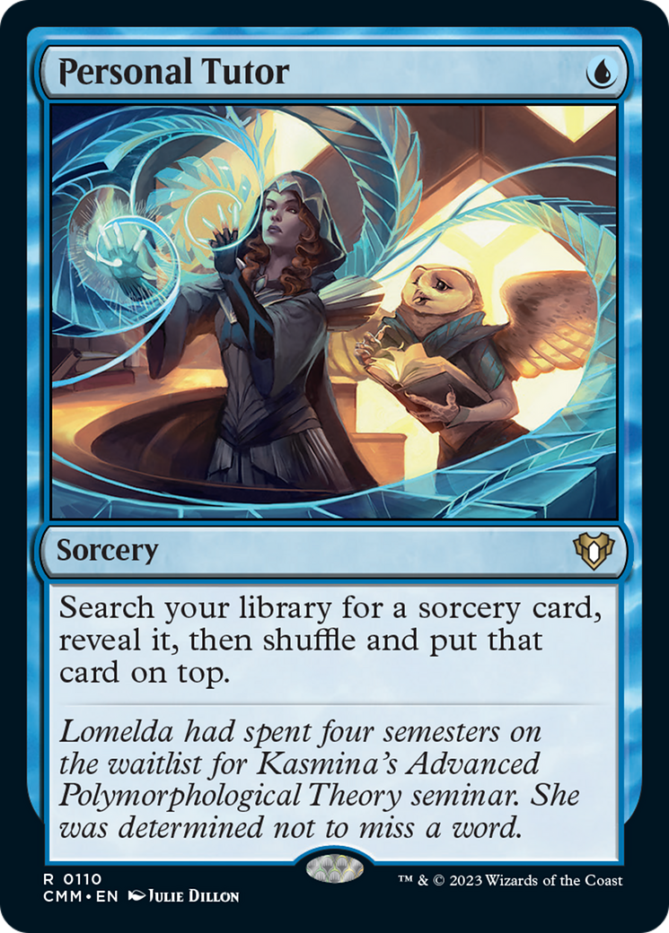 Personal Tutor [Commander Masters] | Shuffle n Cut Hobbies & Games