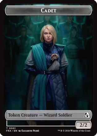Cadet // Beast Double-Sided Token (FRA-1 // 8) [Reality Fracture] | Shuffle n Cut Hobbies & Games