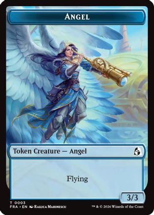 Angel (0003) // Treasure Double-Sided Token (FRA-3 // 15) [Reality Fracture] | Shuffle n Cut Hobbies & Games