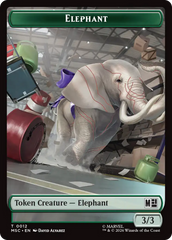 Angel // Elephant Double-Sided Token [Marvel Super Heroes Commander Tokens] | Shuffle n Cut Hobbies & Games