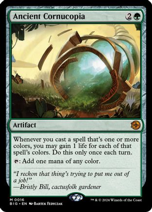 Ancient Cornucopia (PPFRA-016) [Promo Pack: Reality Fracture] Foil | Shuffle n Cut Hobbies & Games