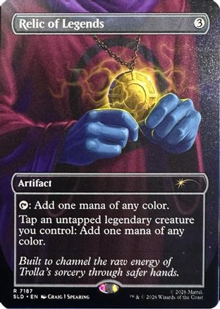 Relic of Legends (SLD-7187) [Secret Lair Drop Series] | Shuffle n Cut Hobbies & Games