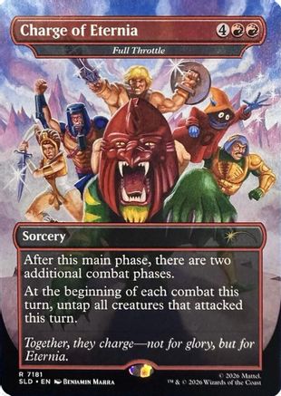 Charge of Eternia - Full Throttle (SLD-7181) [Secret Lair Drop Series] | Shuffle n Cut Hobbies & Games