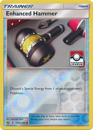 Enhanced Hammer (124a/145) (League Promo) [Sun & Moon: Guardians Rising] | Shuffle n Cut Hobbies & Games