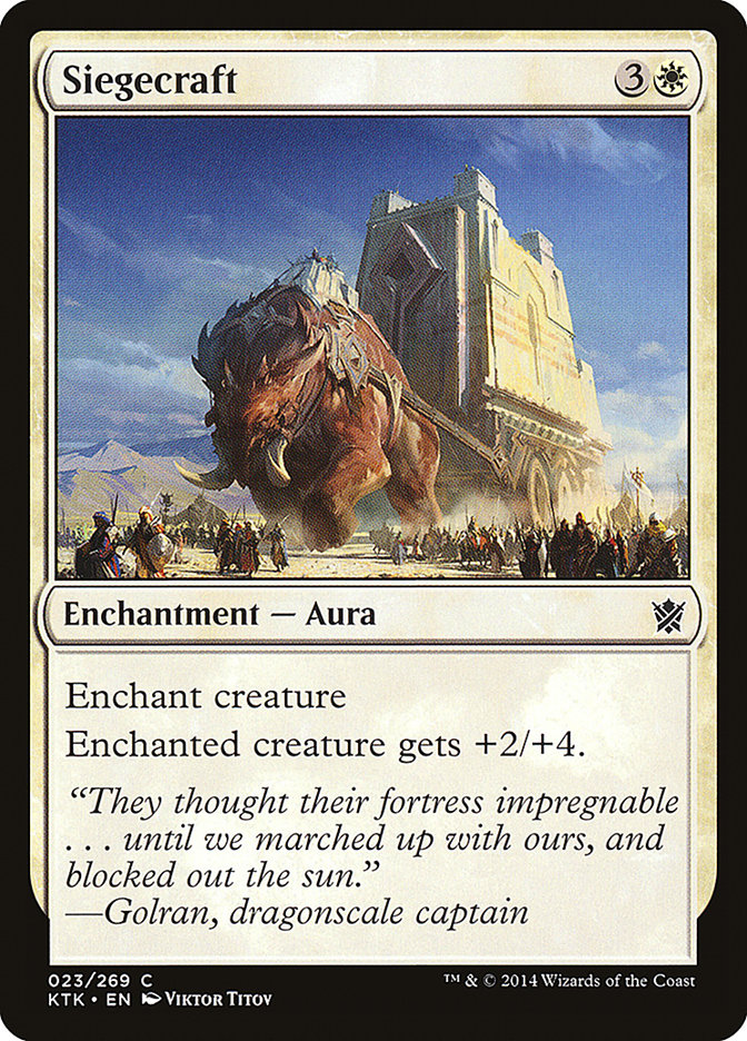 Siegecraft [Khans of Tarkir] | Shuffle n Cut Hobbies & Games