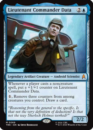 Lieutenant Commander Data (TRK-069) [Star Trek]