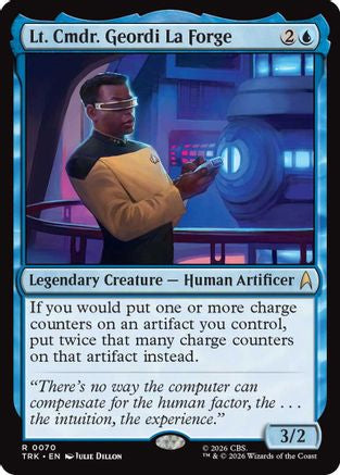 Lt. Cmdr. Geordi La Forge (TRK-070) [Star Trek] Foil
