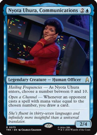 Nyota Uhura, Communications (TRK-075) [Star Trek]