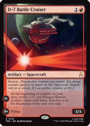 D-7 Battle Cruiser (TRK-145) [Star Trek]