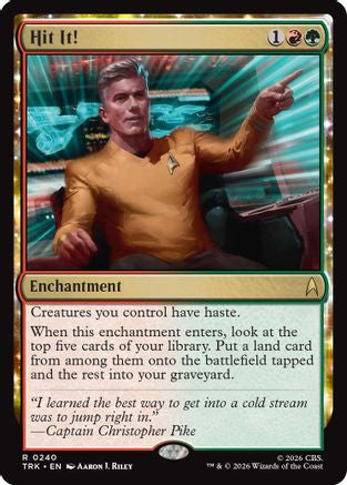 Hit It! (TRK-240) [Star Trek] Foil