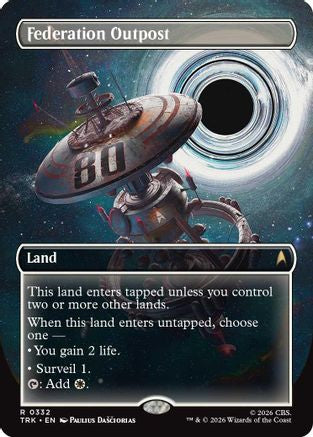Federation Outpost (Borderless) (TRK-332) [Star Trek]