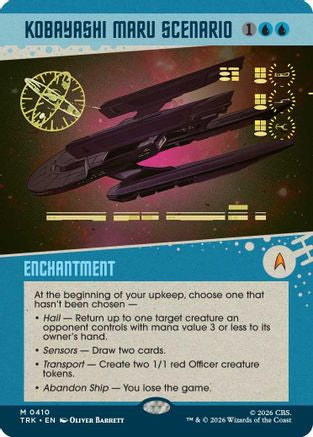 Kobayashi Maru Scenario (Showcase) (TRK-410) [Star Trek]