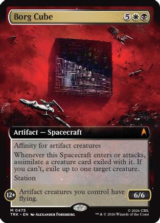 Borg Cube (Extended Art) (TRK-475) [Star Trek]