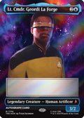 Lt. Cmdr. Geordi La Forge (Borderless) (Signed) (TRK-1706) [Star Trek] Foil