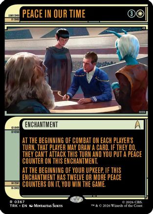 Peace in Our Time (Showcase) (TRK-367) [Star Trek]
