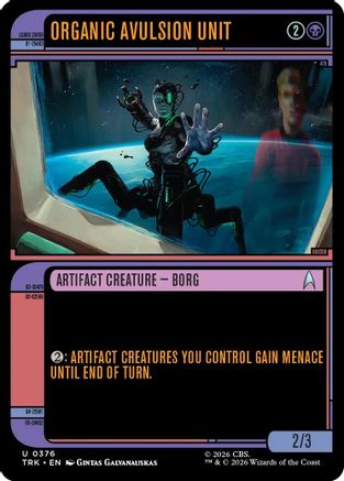 Organic Avulsion Unit (Showcase) (TRK-376) [Star Trek]