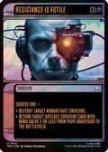 Resistance Is Futile (Showcase) (Surge Foil) (TRK-512) [Star Trek] Foil