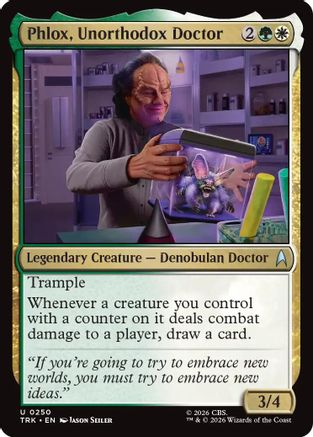 Phlox, Unorthodox Doctor (TRK-250) [Star Trek] Foil
