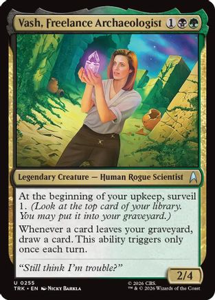 Vash, Freelance Archaeologist (TRK-255) [Star Trek]