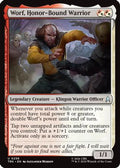Worf, Honor-Bound Warrior (TRK-256) [Star Trek] Foil