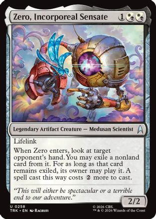 Zero, Incorporeal Sensate (TRK-258) [Star Trek] Foil