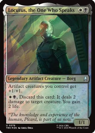Locutus, the One Who Speaks (Surge Foil) (TRK-576) [Star Trek] Foil