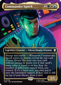 Commander Spock (Borderless) (TRC-002) [Commander: Star Trek] Foil