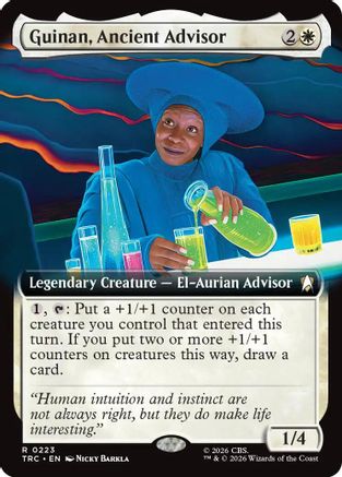 Guinan, Ancient Advisor (Extended Art) (TRC-223) [Commander: Star Trek]