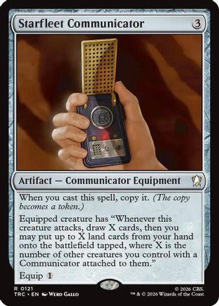 Starfleet Communicator (TRC-121) [Commander: Star Trek]