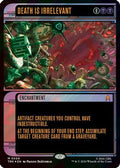 Death Is Irrelevant (Showcase) (Surge Foil) (TRK-509) [Star Trek] Foil