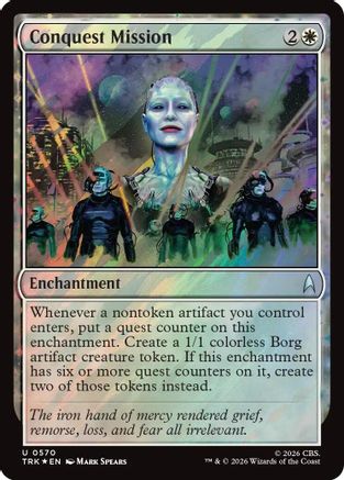 Conquest Mission (Surge Foil) (TRK-570) [Star Trek] Foil